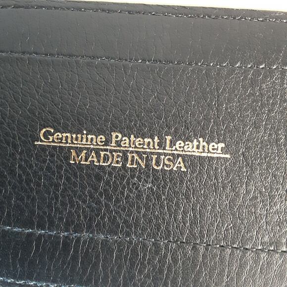 Oscar De La Renta Belt Genuine Patent Leather Golden Wide Width XSmall Waist main image 10